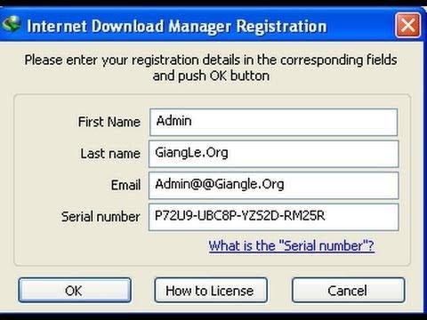 Idm Serial Number Free Download